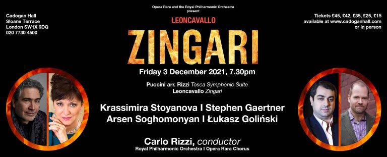 Zita Syme Soprano - Royal Philharmonic Orchestra & Opera Rara - Zingari: The Complete Opera in One Act