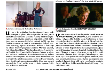 View the Prague Magazine article (PDF format)