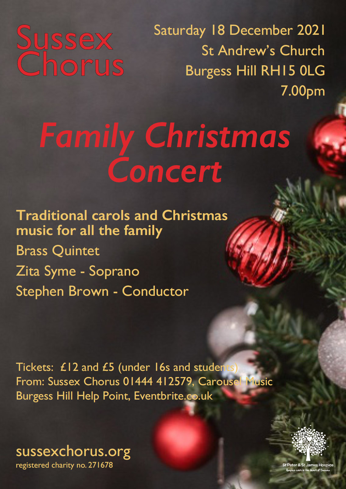 Zita Syme Soprano - Sussex Chorus Family Christmas Concert 2021