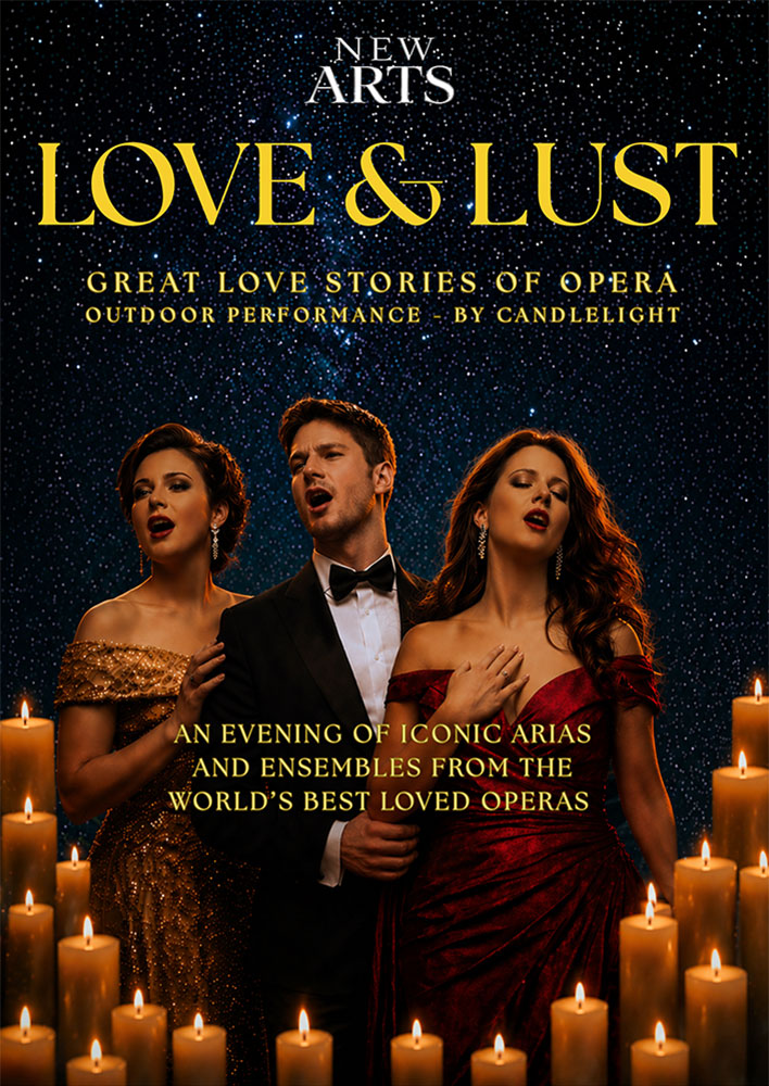 Zita Syme Soprano Soloist in 'Love & Lust' New Arts Opera Gala Tour